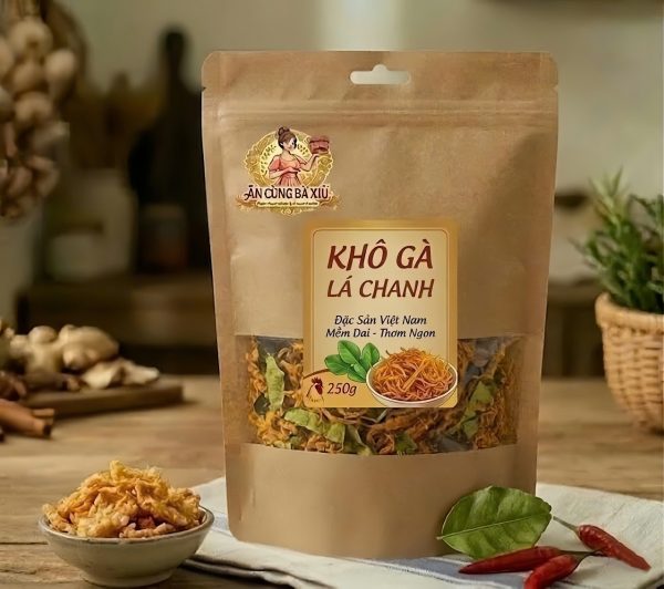 KHÔ GÀ LÁ CHANH